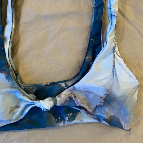 Blue Marble Bikini Bathing Suite - Picture 4 of 7